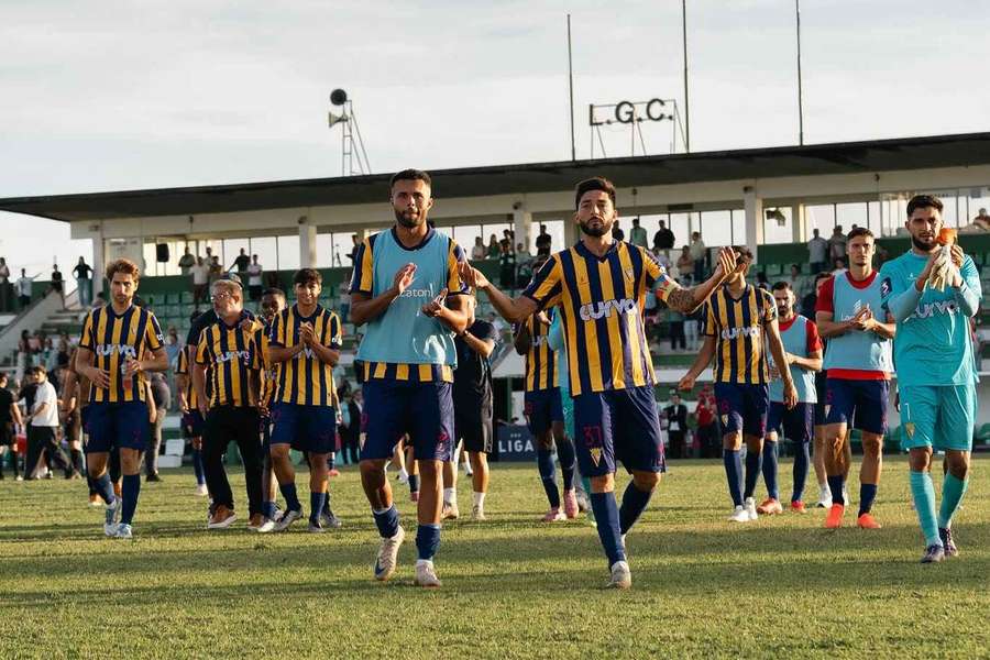 A equipa do Atlético CP
