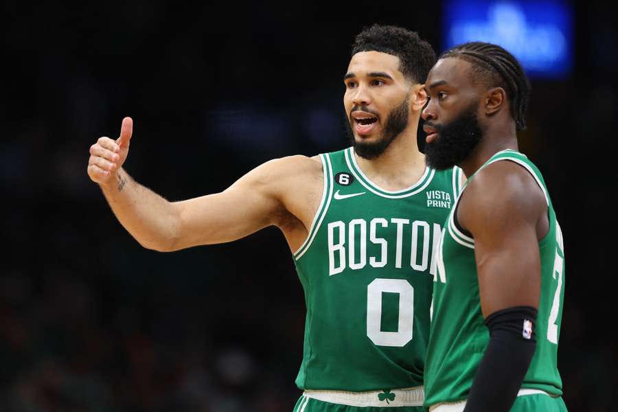 Jayson Tatum and Jaylen Brown will be looking to spearhead the Celtics' challenge