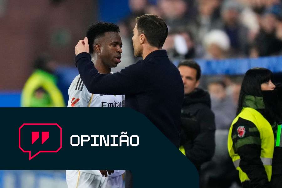 Xabi Alonso deixou Vinicius sem jogar em Talavera Xabi Alonso deixou Vinicius sem jogar em Talavera