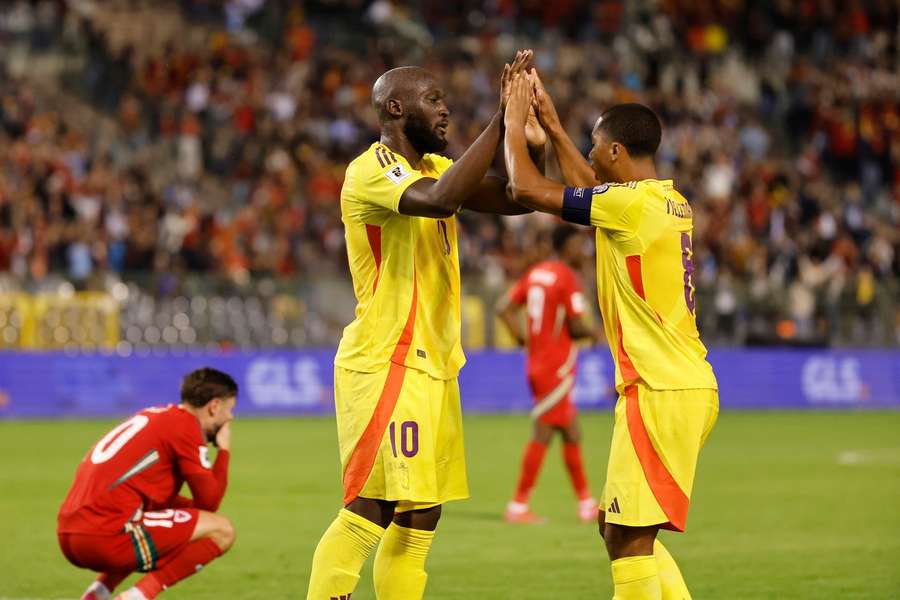 Romelu Lukaku brachte die Führung in der 15. Minute.