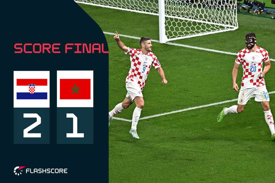 Comme en 1998, la Croatie termine 3e du Mondial grâce à sa victoire contre le Maroc