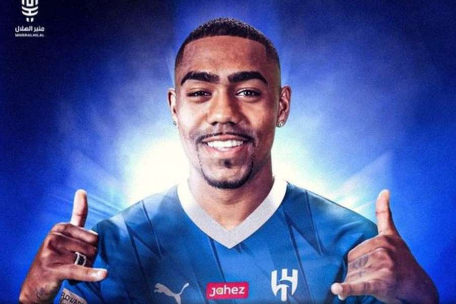 Malcom apresentado no Al Hilal