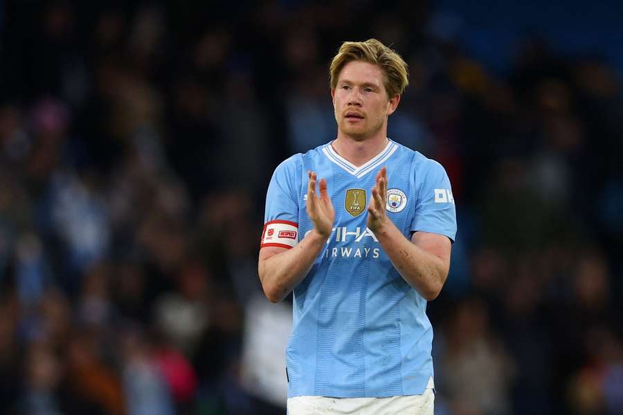 Kevin De Bruyne returned to action in last weekend's FA Cup third round