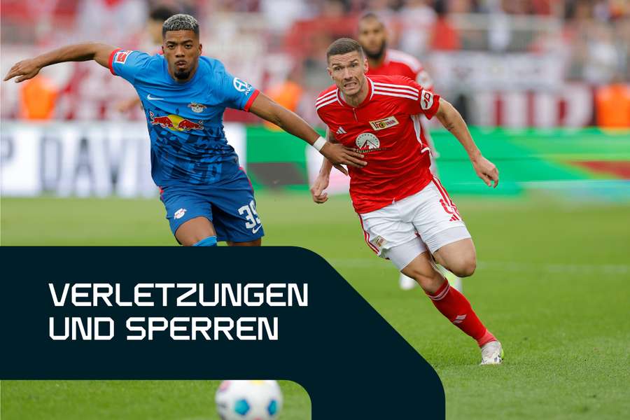 Verletzte und gesperrte Spieler der Bundesliga: Benjamin Henrichs (l.) und Robin Gosens (r.) könnten beide wieder Kandidaten für die Startelf sein