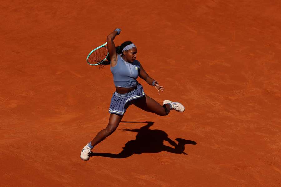 Coco Gauff s'en est donnée à coeur joie.