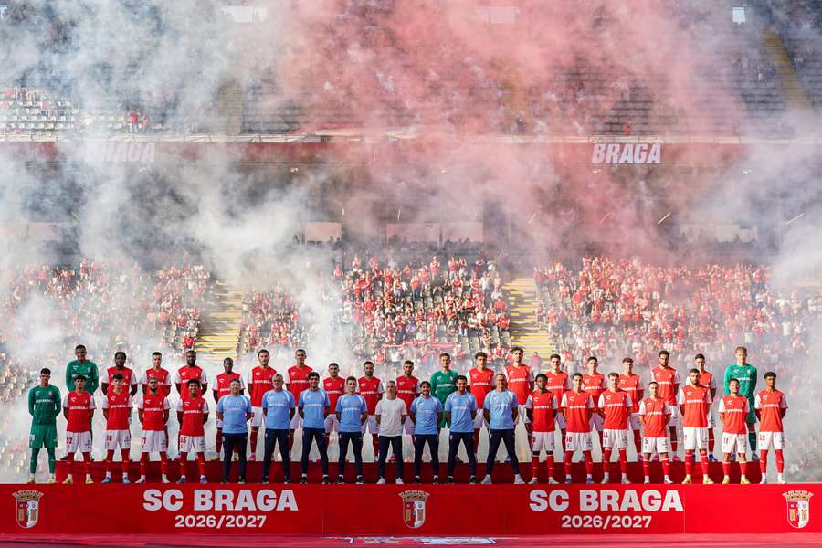 SC Braga apresentou-se aos sócios a 18 de julho, frente ao Celta