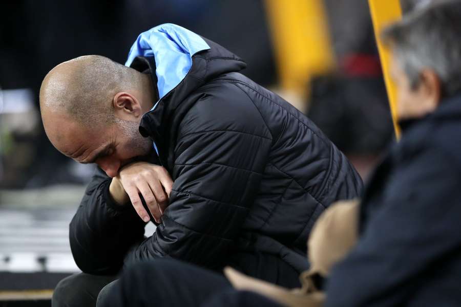 Die Abwärtsfahrt für Pep Guardiola geht weiter.