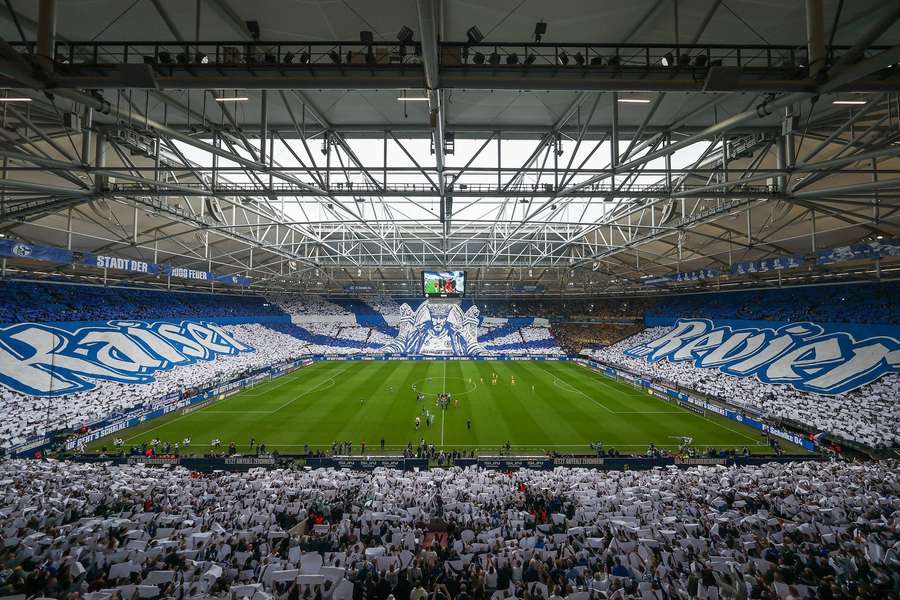 Schalke 04 durfte sich auch in der 2. Bundesliga über ein fast immer ausverkauftes Stadion freuen.