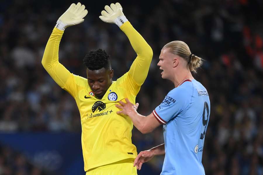 André Onana e Erling Haaland se verão com mais frequência no futuro