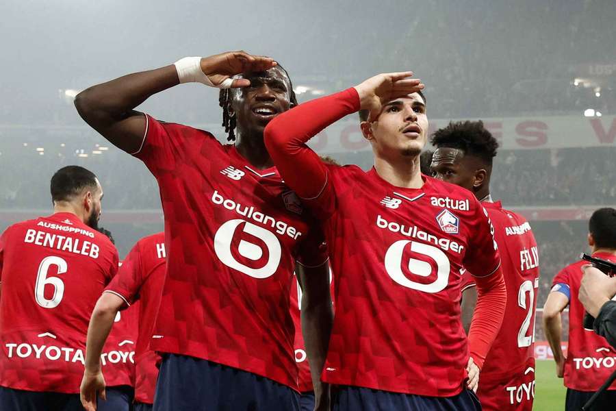 Fernandez-Pardo a marqué le dernier but du LOSC face à Lens. 