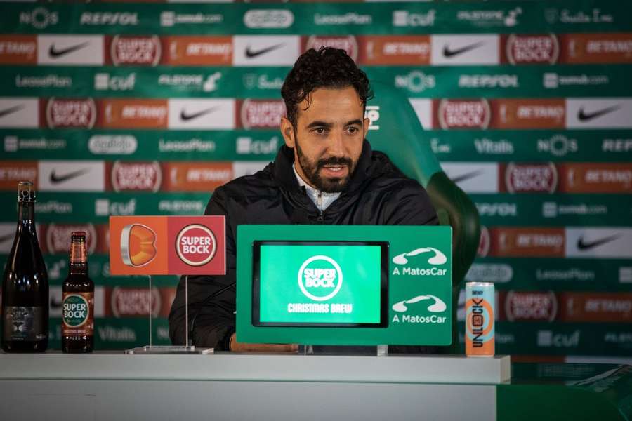 Rúben Amorim, treinador do Sporting