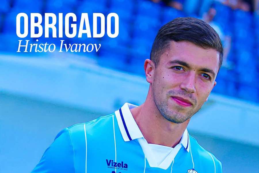 Hristo Ivanov terminou ligação ao Vizela Hristo Ivanov terminou ligação ao Vizela