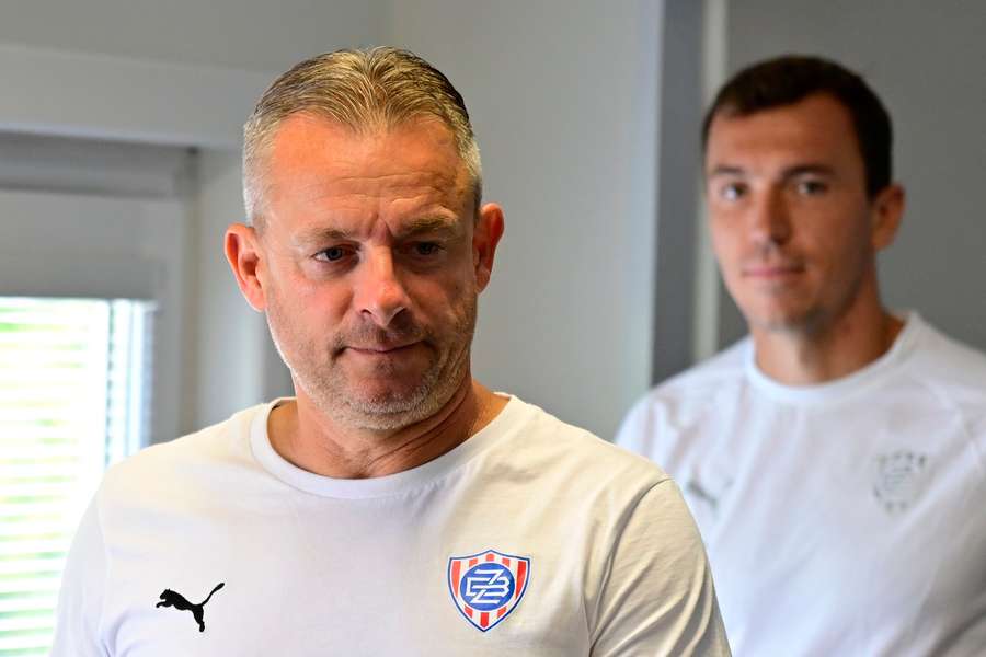 Trenér Zbrojovky Brno Martin Svědík Trenér Zbrojovky Brno Martin Svědík