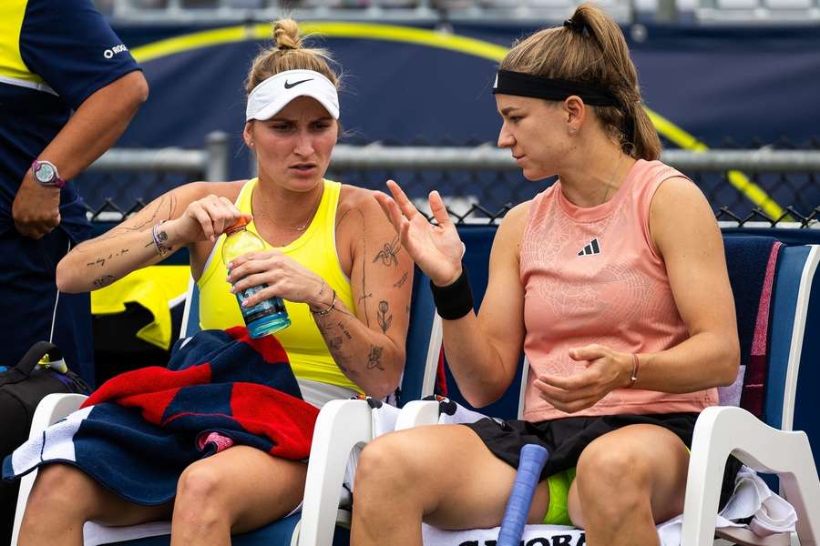 Markéta Vondroušová a Karolína Muchová se znovu utkají v prvním kole.