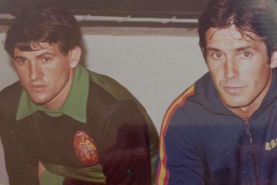 Sempere, junto a Santillana en una concentración de España