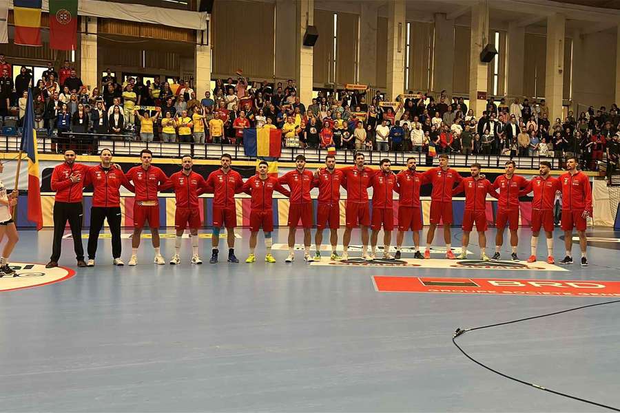Naționala masculină de handbal a României a învins echipa Portugaliei, cu scorul de 28-24 