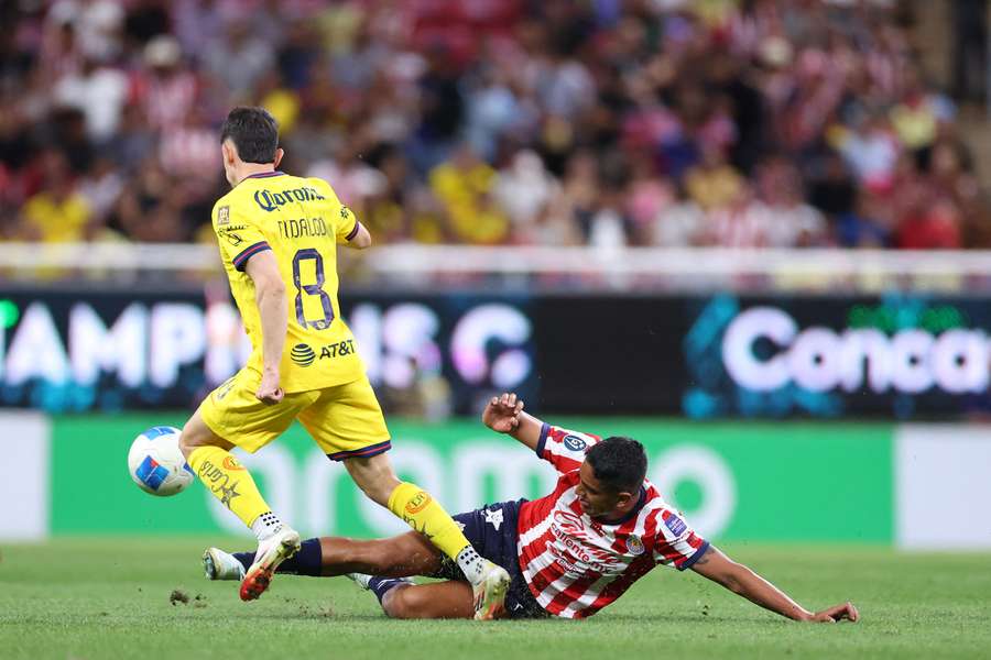 Álvaro Fidalgo, jugador español del América de México