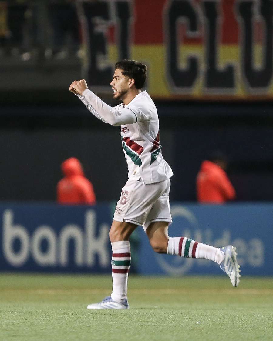 Nonato fez o gol de empate do Flu nos acréscimos