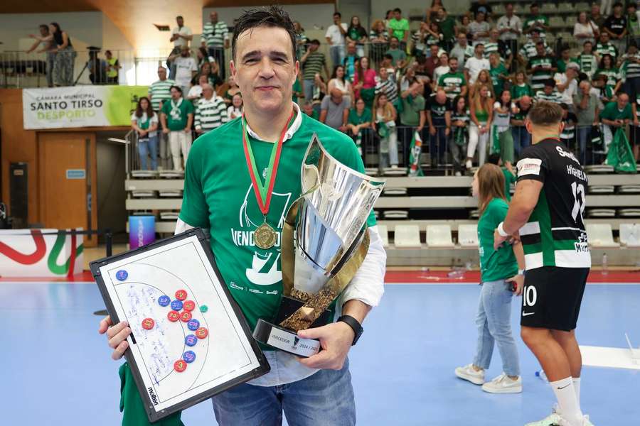 Andebol: Ricardo Costa quer continuar a "marcar uma era" pelo Sporting