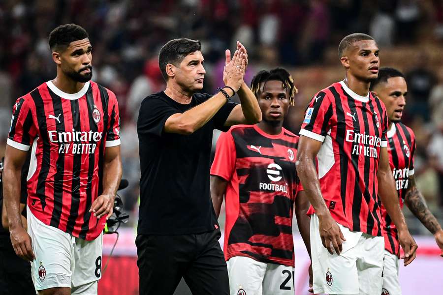 Paulo Fonseca al final del partido contra el Torino