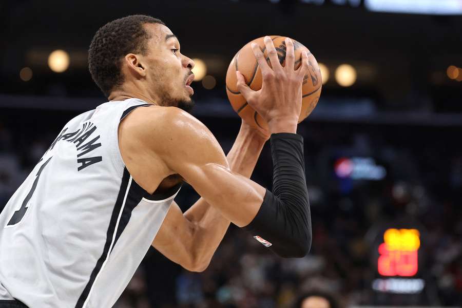 Wembanyama w poniedziałek Wembanyama w poniedziałek