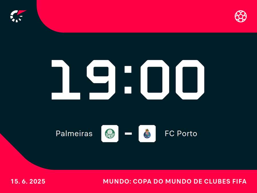 Os times debutam no Mundial neste domingo