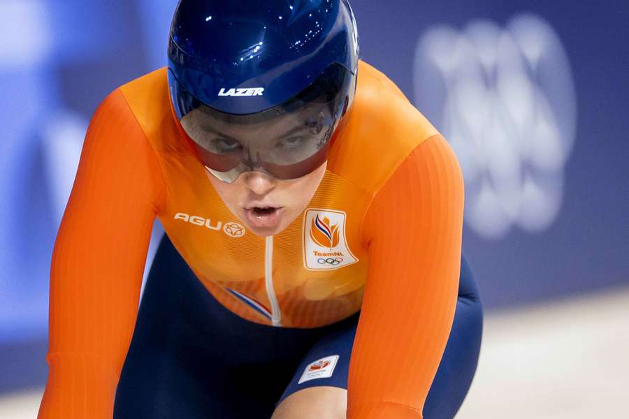 Maike van der Duin is vierde na het eerste van vier onderdelen