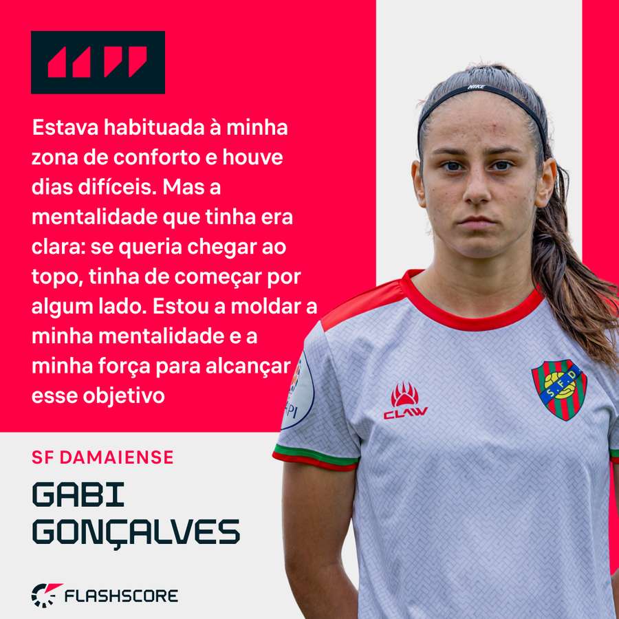 Gabi Gonçalves sobre a mudança para o Damaiense Gabi Gonçalves sobre a mudança para o Damaiense