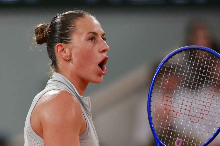 Marta Kostyuk en feu.