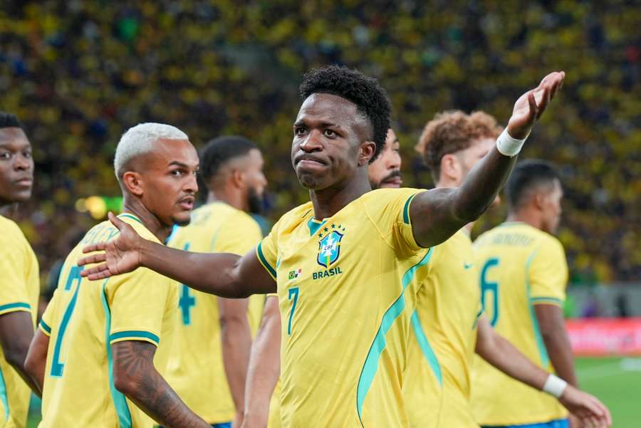 Brasil de Vini Jr. vem de goleada por 6 a 2 sobre o Panamá