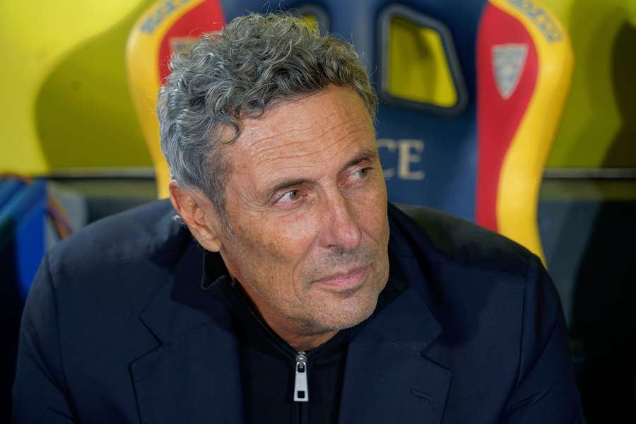 Luca Gotti is na 141 dagen ontslagen als trainer van Lecce