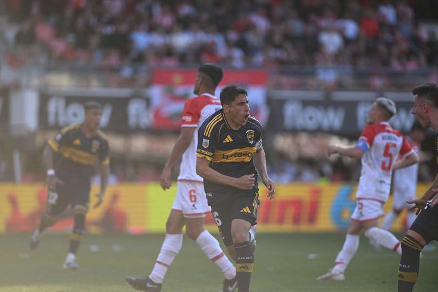 Boca celebra un gol