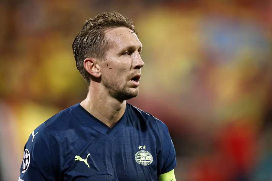 Luuk de Jong was niet te spreken over een deel van de PSV-aanhang