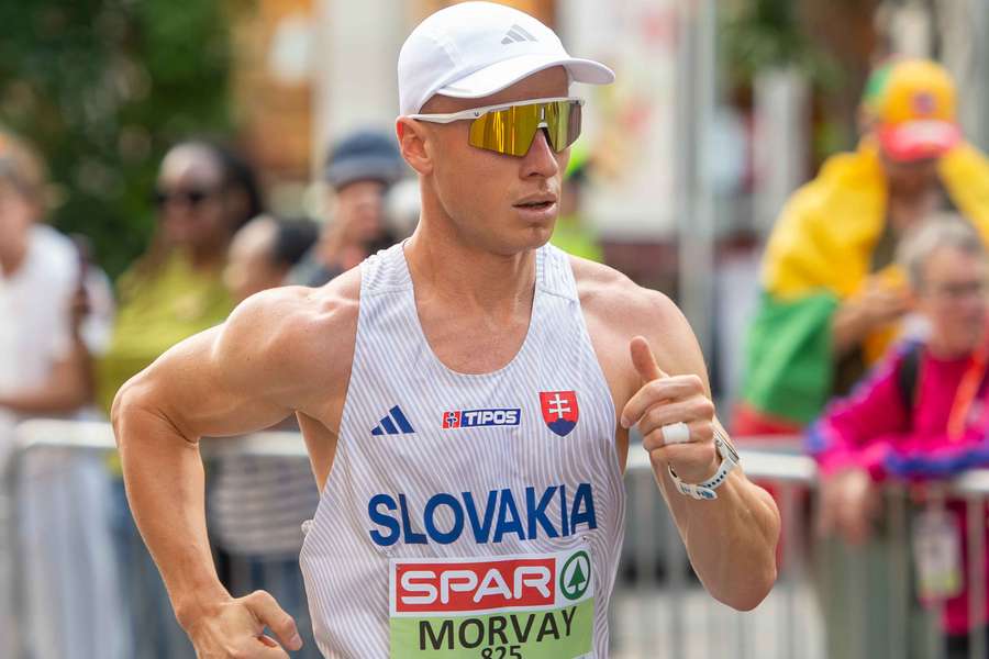 Chodec Morvay zabehol nový slovenský rekord.