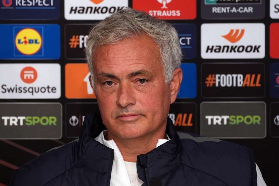 José Mourinho en conférence de presse ce mercredi.