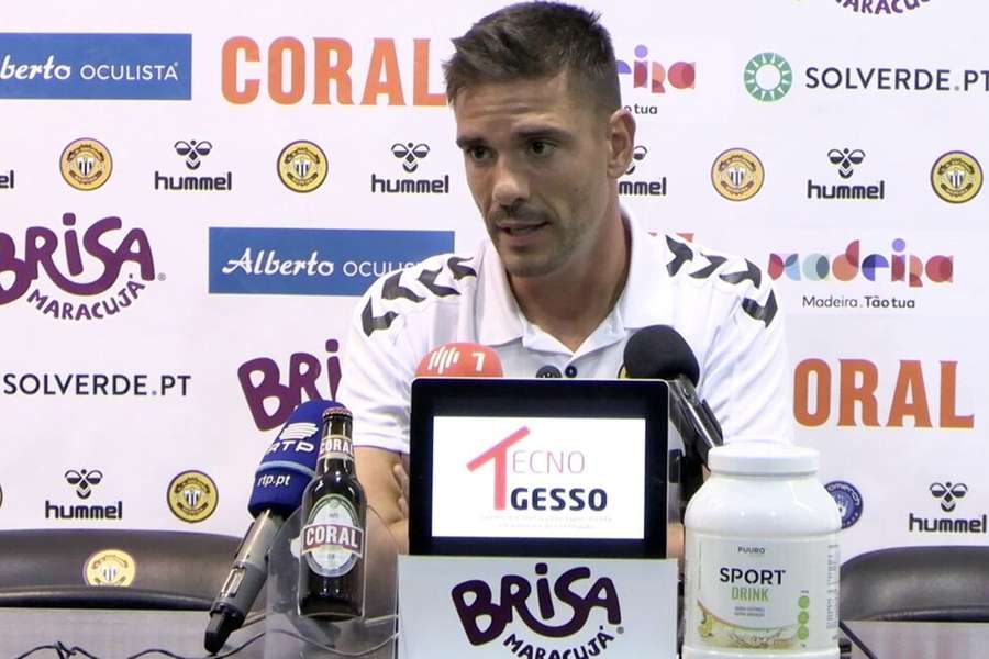 Tiago Margarido, treinador do Nacional