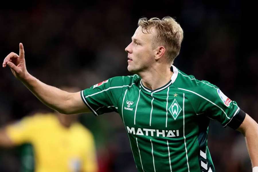 Marco Grull fez o golo da vitória do Werder Bremen