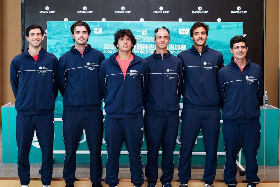 A equipa portuguesa na Taça Davis