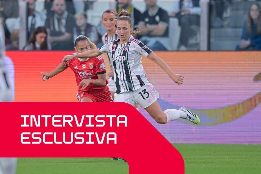 Lia Wälti con la maglia della Juve
