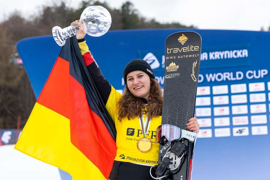 Ramona Hofmeister ist die Snowboard-Königin.