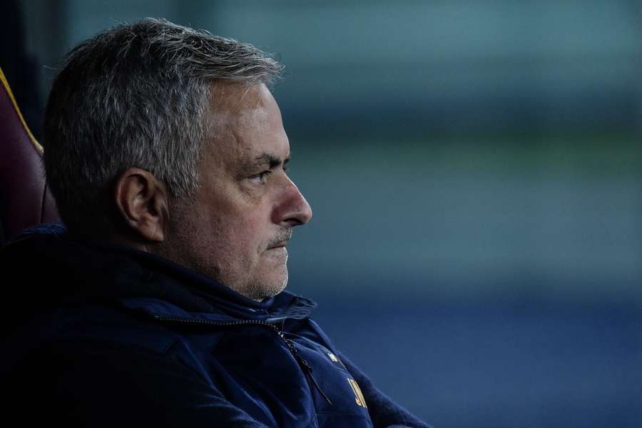 José Mourinho, treinador da Roma