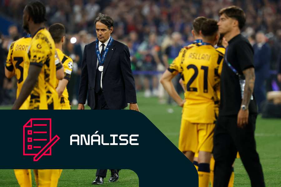 Simone Inzaghi de saída do Inter