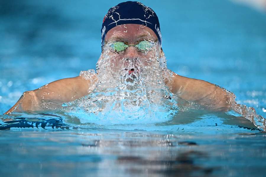 Léon Marchand face à son grand pari.