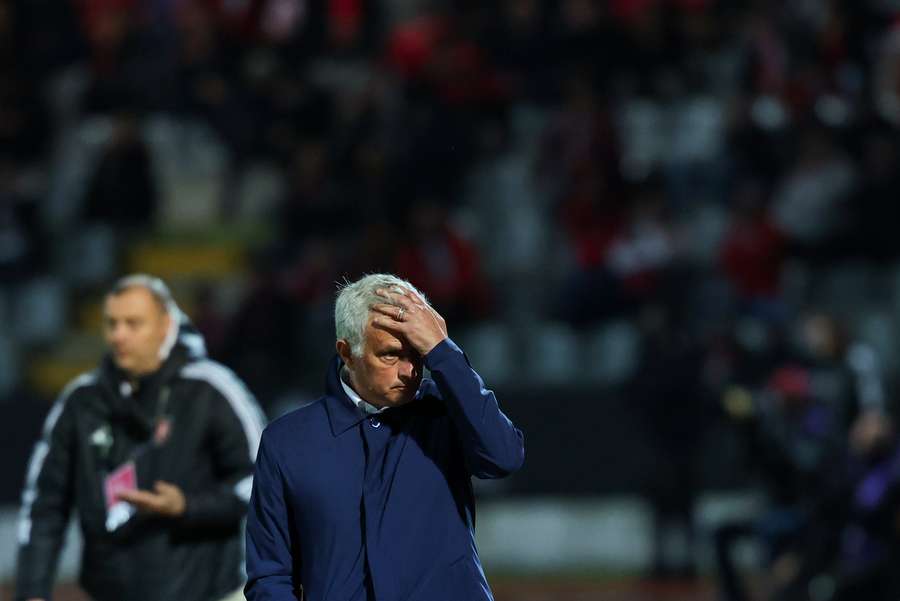 José Mourinho, treinador do Benfica José Mourinho, treinador do Benfica