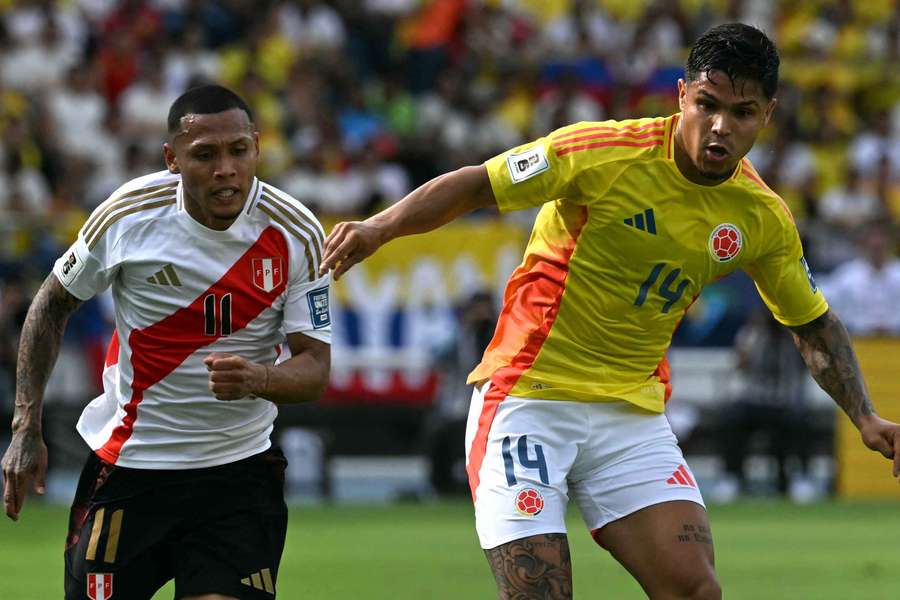 Colômbia e Peru fizeram jogo muito travado em Barranquilla