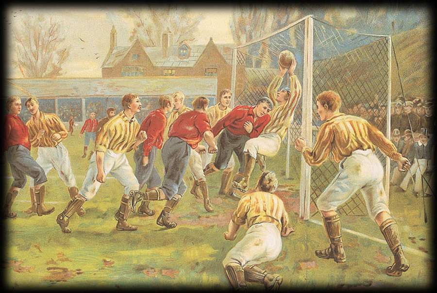La prima squadra di calcio a vestire di rosso è stata lo Sheffield FC nel 1879.