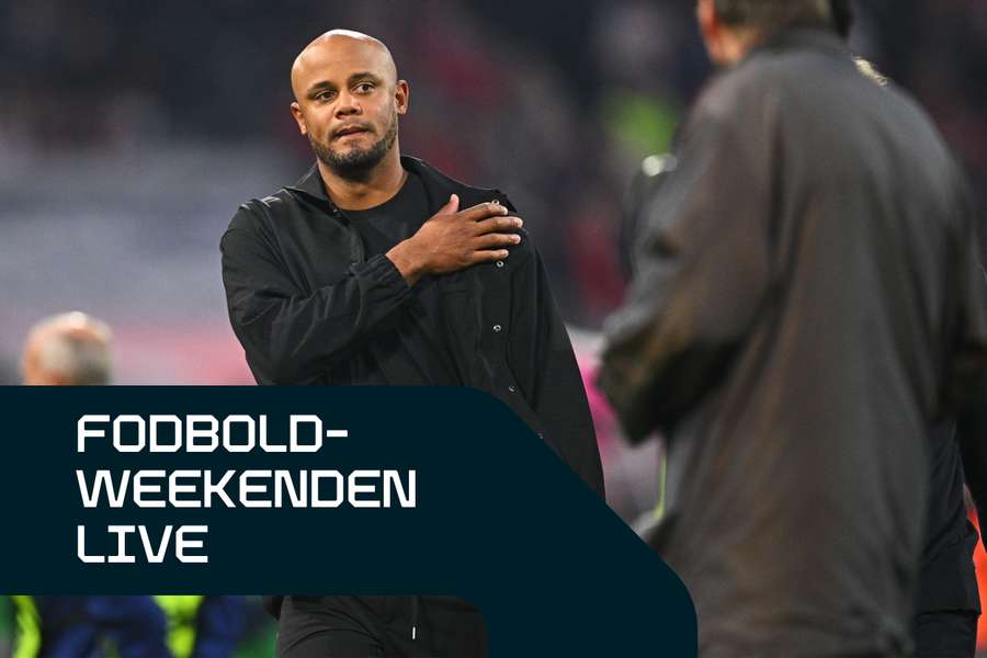 Vincent Kompany overtog før denne sæson styringen på Bayern München.