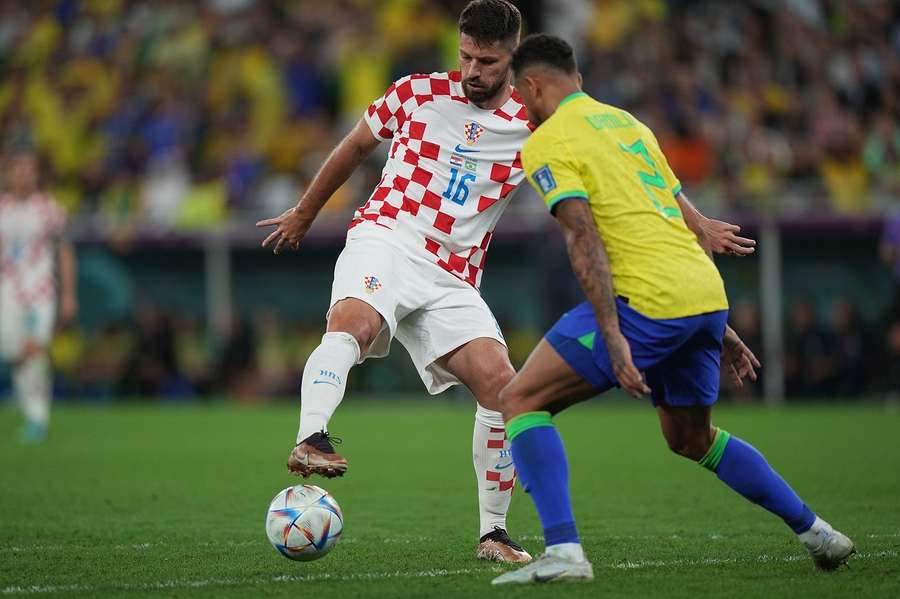 Petkovic scored the vital goal for Croatia against Brazil