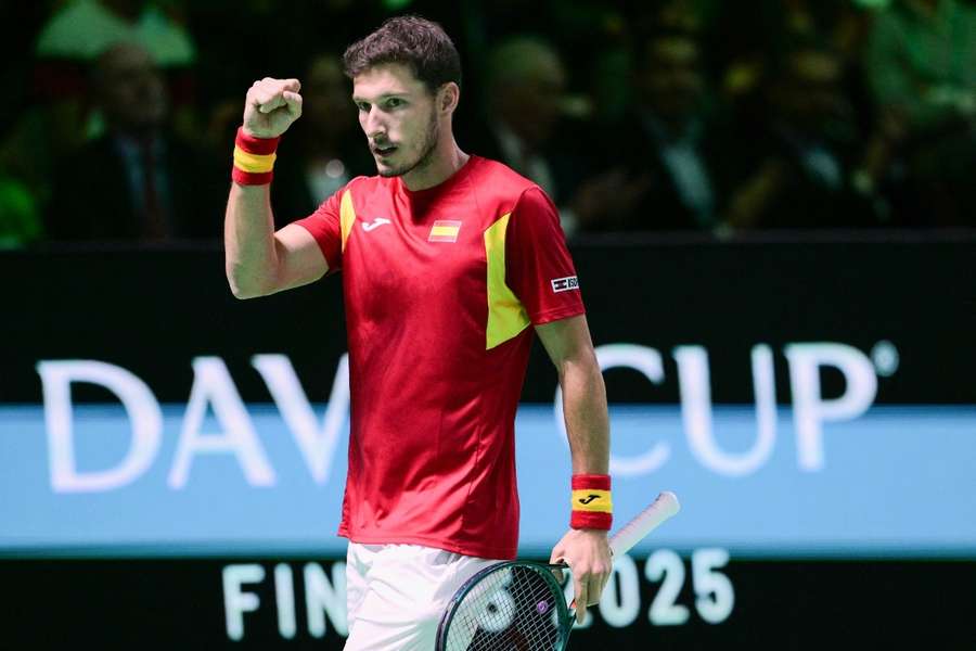 Pablo Carreño Busta mit Spanien beim Davis Cup 2025 in Bologna Pablo Carreño Busta mit Spanien beim Davis Cup 2025 in Bologna
