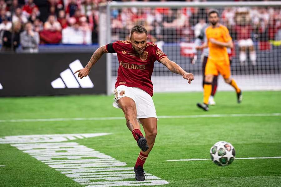 Rafinha em ação na Copa Beckenbauer